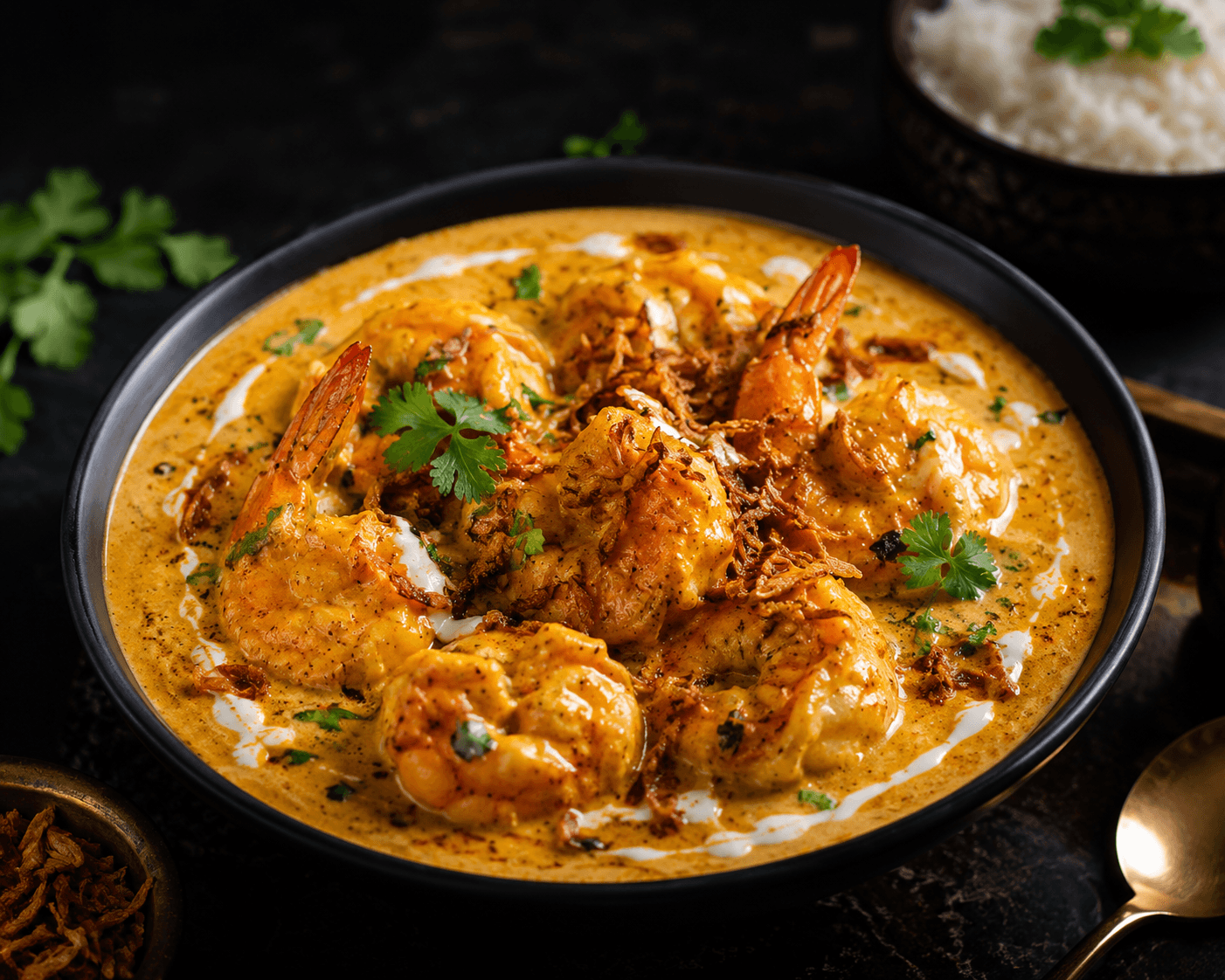 Coconut Crusted King Prawns